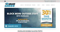 Desktop Screenshot of duoglass.com.au